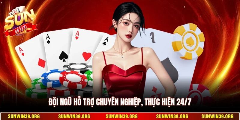 Sunwin 17 Sunwin Đội ngũ hỗ trợ chuyên nghiệp, thực hiện 24/7